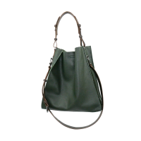 Tasche Tote aus genarbtem Leder